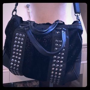 BCBG large weekend tote